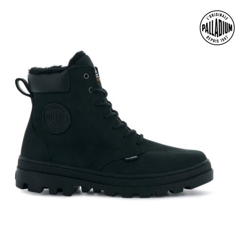 Dámské Boty Palladium Pallabosse SC WP+ S Černé | CZ TAM-69P